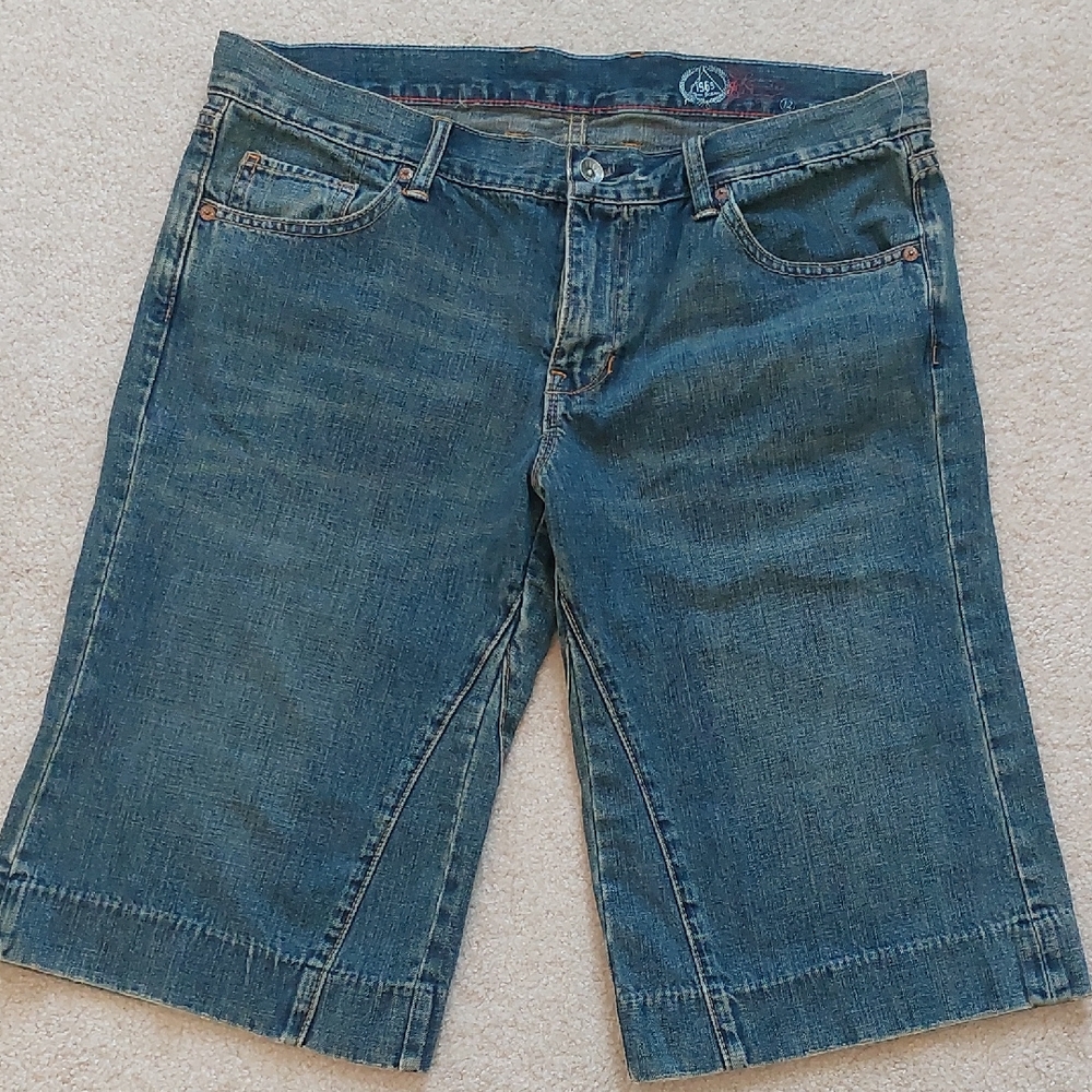 Blue Denim Shorts